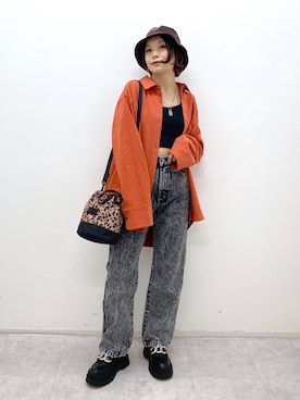 Chisaさん（レディース・154cm）の秋コーディネート