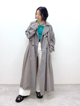 Chisaさん（レディース・154cm）の春コーディネート