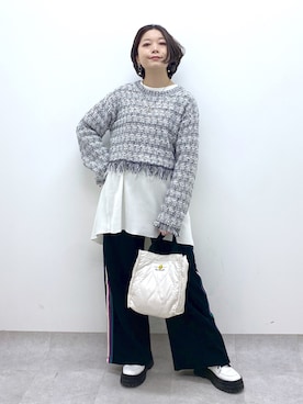 Chisaさん（レディース・154cm）の春コーディネート