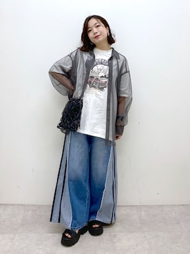 Chisaさん（レディース・154cm）の夏コーディネート