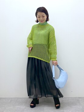 Chisaさん（レディース・154cm）の春コーディネート