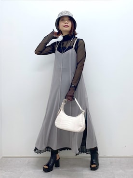 Chisaさん（レディース・154cm）の春コーディネート