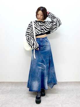 Chisaさん（レディース・154cm）の冬コーディネート