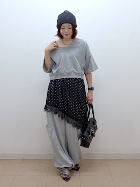 Chisaさん（レディース・154cm）の夏コーディネート
