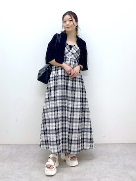 「アツいコーデ全部見せ」｜Chisaさん（レディース・154cm）の夏コーディネート