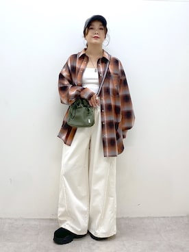 Chisaさん（レディース・154cm）の夏コーディネート