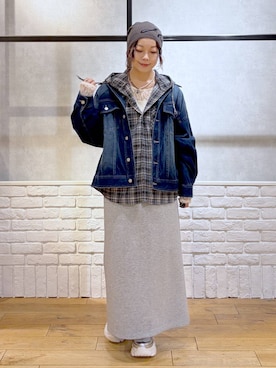 Chisaさん（レディース・154cm）の冬コーディネート