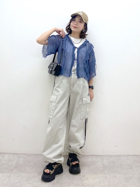 Chisaさん（レディース・154cm）の夏コーディネート