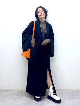 Chisaさん（レディース・154cm）の秋コーディネート