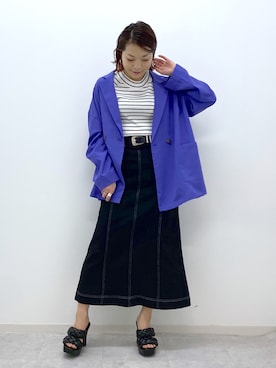 Chisaさん（レディース・154cm）の春コーディネート