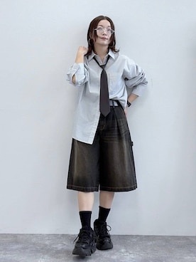 Chisaさん（レディース・154cm）の春コーディネート