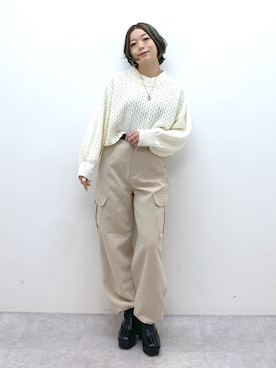 Chisaさん(レディース・154cm)の冬コーディネート