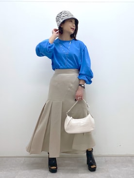 Chisaさん（レディース・154cm）の春コーディネート