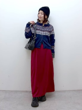 Chisaさん(レディース・154cm)の冬コーディネート