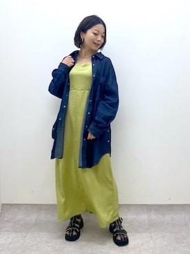 Chisaさん（レディース・154cm）の春コーディネート