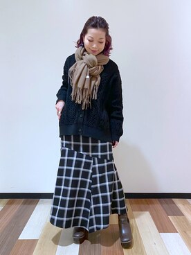 Chisaさん(レディース・154cm)の冬コーディネート