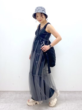 Chisaさん（レディース・154cm）の夏コーディネート