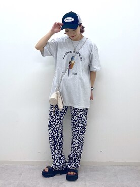 Chisaさん（レディース・154cm）の夏コーディネート