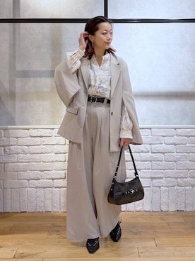 Chisaさん(レディース・154cm)の冬コーディネート