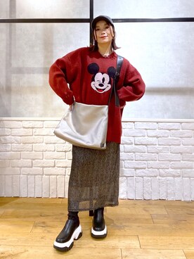 Chisaさん(レディース・154cm)の冬コーディネート