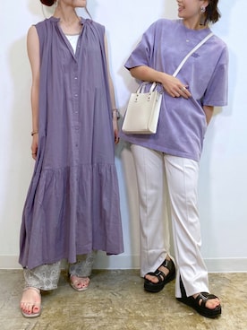 Chisaさん（レディース・154cm）の夏コーディネート