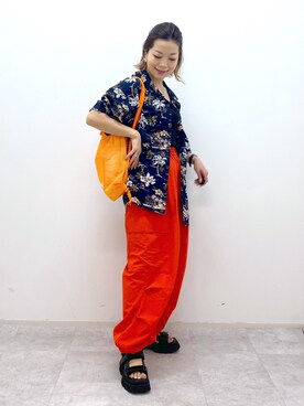 Chisaさん（レディース・154cm）の夏コーディネート