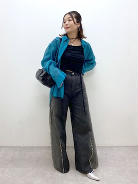 Chisaさん(レディース・154cm)の夏コーディネート