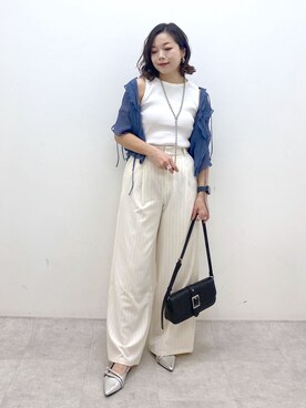 Chisaさん(レディース・154cm)の夏コーディネート