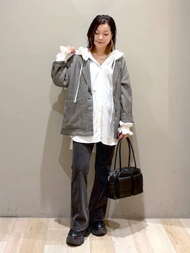 Chisaさん（レディース・154cm・40代）の秋コーディネート