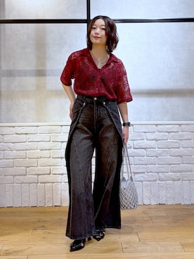 Chisaさん(レディース・154cm)の夏コーディネート