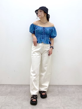 Chisaさん（レディース・154cm）の春コーディネート