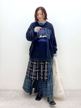 Chisaさん(レディース・154cm)の秋コーディネート