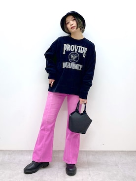 Chisaさん（レディース・154cm）の冬コーディネート