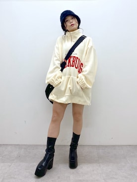 Chisaさん(レディース・154cm)の冬コーディネート