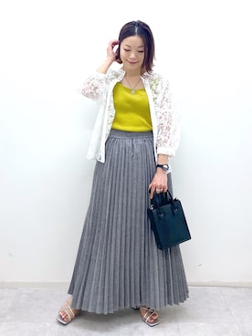 Chisaさん（レディース・154cm）の夏コーディネート