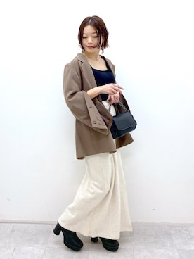 Chisaさん（レディース・154cm）の秋コーディネート