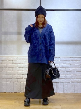 「アイテム（帽子）」を使った、Chisaさん（レディース・154cm・30代）の冬コーディネート