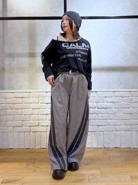 Chisaさん（レディース・154cm）の冬コーディネート