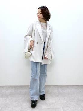 Chisaさん（レディース・154cm）の春コーディネート