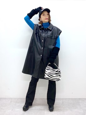 Chisaさん(レディース・154cm)の秋コーディネート