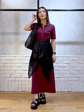 Chisaさん(レディース・154cm)の春コーディネート