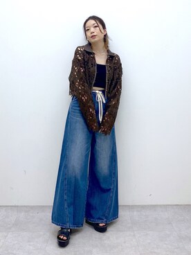 Chisaさん(レディース・154cm)の夏コーディネート