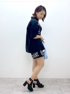 Chisaさん（レディース・154cm）の春コーディネート