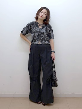 Chisaさん（レディース・154cm）の夏コーディネート