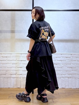 Chisaさん(レディース・154cm)の春コーディネート