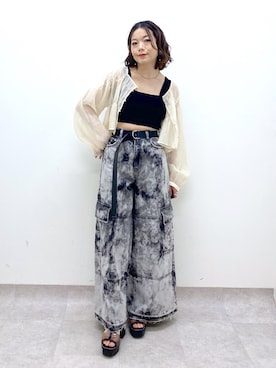 Chisaさん(レディース・154cm)の夏コーディネート