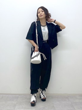 Chisaさん（レディース・154cm）の春コーディネート