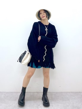 Chisaさん（レディース・154cm）の秋コーディネート