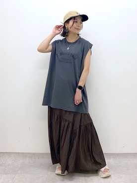 Chisaさん（レディース・154cm）の夏コーディネート