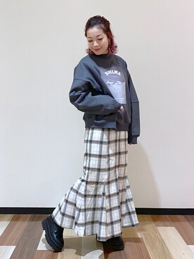 Chisaさん（レディース・154cm）の冬コーディネート